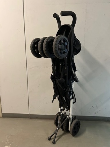 ★中古品  JEEP ベビーカー　折りたたみ式【ミトンおまけ付】