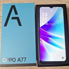 OPPO A77　新古品