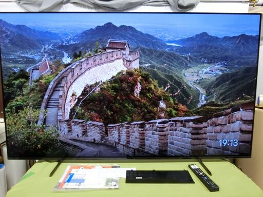 2023年製【保証有り】SONY BRAVIA XRJ-65A80K 65インチ 画面自体を振動させて映像と音が一体 4K有機ELテレビ