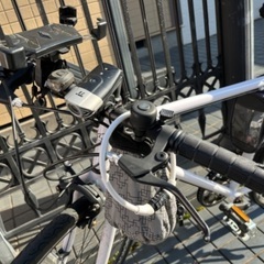 クロスバイク ホワイト★動作良好★