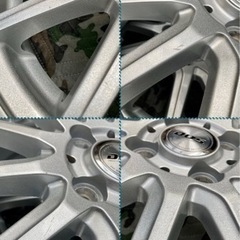 「商談中」⑪155/65R14 中古冬用タイヤと中古美品ホイール