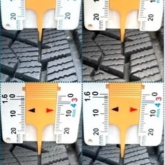「商談中」⑪155/65R14 中古冬用タイヤと中古美品ホイール