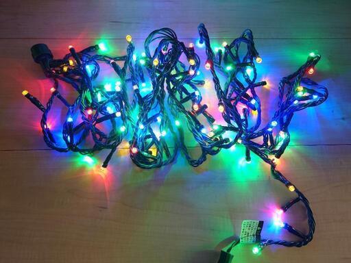 クリスマス　LEDライト　100球　ニトリ