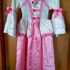 フランス製ドレス　女児　ピンク　七五三　クリスマスパーティ