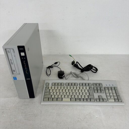 【NEC】 デスクトップパソコン Mate MJ36LL-K Win10 Pro 64bit Core i3 4160 3.60GHz 6GB SSD 500GB
