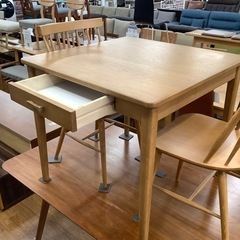 お安くなりました！UNICO ウニコ ダイニング3点セット NAUHA ナウハ【トレファク 川越店】