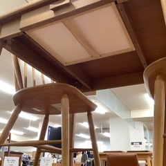 お安くなりました！UNICO ウニコ ダイニング3点セット NAUHA ナウハ【トレファク 川越店】