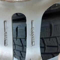 【有難う御座いました】冬タイヤ　ダンロップ 　ウインターマックス 175/70R14 アルミホイール4本セット