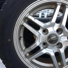 【有難う御座いました】冬タイヤ　ダンロップ 　ウインターマックス 175/70R14 アルミホイール4本セット