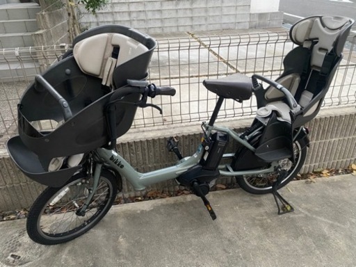 交渉中【愛知県内取引希望】電動自転車  ブリヂストン 3人乗り