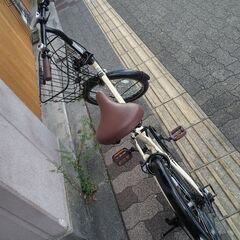 [maruishi] ROXY(ロキシー)20吋折り畳み自転車 外装6段/アイボリー