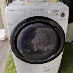 【Ｍ】SHARP　ドラム式洗濯乾燥機　ES-S7F　左開き　20...