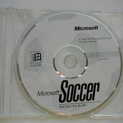 マイクロソフトサカー ゲーム CD-ROM