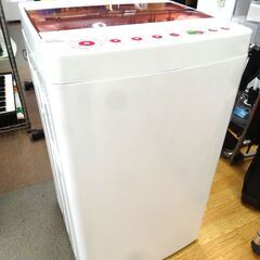 西岡店 洗濯機 5.5kg 2021年製 ハイアール JW-C55FK ピンク Haier 全自動 単身 一人暮らし