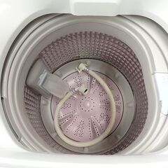 西岡店 洗濯機 5.5kg 2021年製 ハイアール JW-C55FK ピンク Haier 全自動 単身 一人暮らし