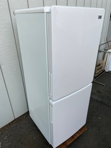 美品■ハイアール 2022年製 2ドア冷凍冷蔵庫 148L■Haier JR-NF148B 単身向け2ドア冷蔵庫 1人用冷蔵庫