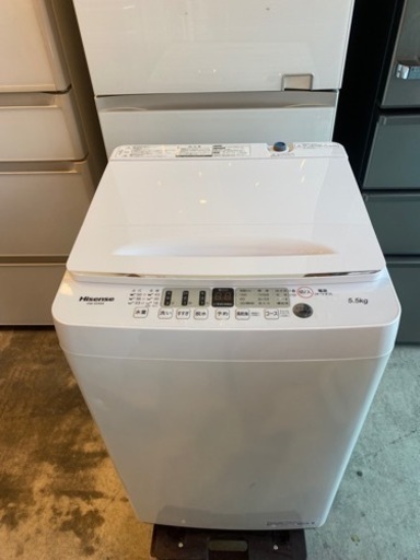 Hisense ハイセンス　洗濯機　HW-E5504　5.5kg  2021年製●E104W003