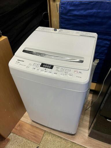 美品　Hisense 洗濯機　2022年製　inverter付き　静音　配送設置0円で✌