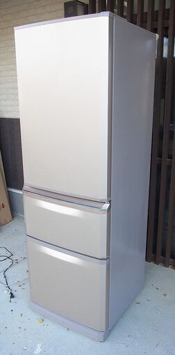 三菱 MITSUBISHI 370L MR-C37D-P 冷凍冷蔵庫