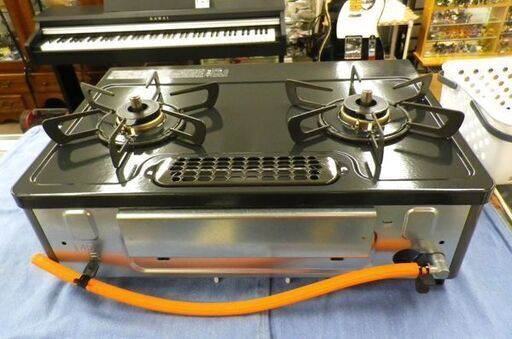 美品！ 2023年製 LPガステーブル グリル未使用 リンナイ KG35NBKR 右