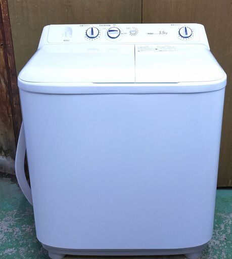 Haier ハイアール 2槽式洗濯機 5.5kg JW-W55E 2016年製 分解清掃済み