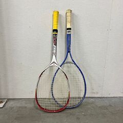  14777  MIZUNO テニスラケット　軟式　2本   ◆...
