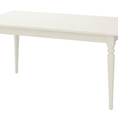 IKEA ダイニングセット　インガートルプ 伸長式テーブルと椅子