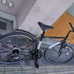 FREYS[フレイズ]700c シティクロスバイク 6speed/ブラック