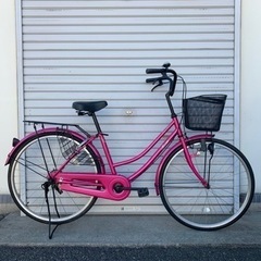 ☆前後タイヤ良品☆ 26型軽快車　防犯登録料込‼︎ ☆前後タイヤ良品☆ 26軽快車 防犯登録料込‼︎