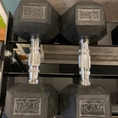 EVOLGEAR ダンベル、ダンベルラック