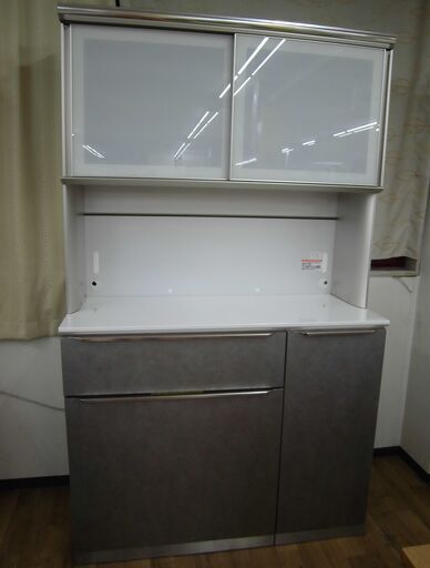 R662 最高級 AYANO キッチンボード、食器棚、幅120cmUsed・美品
