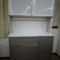 R662 最高級 AYANO キッチンボード、食器棚、幅120c...