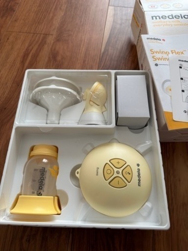 未使用】Medela(メデラ) 搾乳機 電動 スイング フレックス 搾乳機 