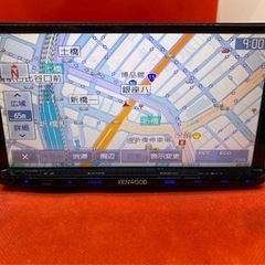 KENWOOD上級　2023地図　MDV-L503 新品パーツ＋新品バックカメラ　せ1