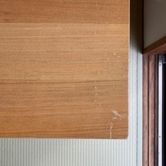 ☆無印良品 天然木（タモ材）デスク 幅1,100mm☆