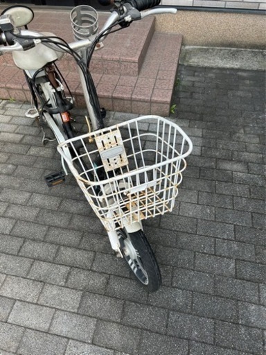 フル電動自転車　防犯登録可能　パンク修理購入先可能