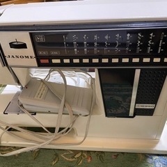 【値下げしました】ジャノメコンピュータミシン メモリア 5002 