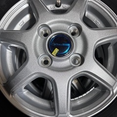 新品。軽トラ軽バン等　ホイール&スタッドレス  145/80R12
