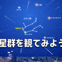 【1日目】最大の流星群『ふたご座流星群』を寝転んで観察しよう！流れ星が見えるかな？の画像