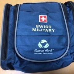 【ネット決済・配送可】Swiss Militalyのトラベルポーチ