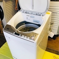 福岡市内配送設置無料 SHARP/シャープ 8kg/4.5kg洗濯乾燥機 ES-TX8CKS