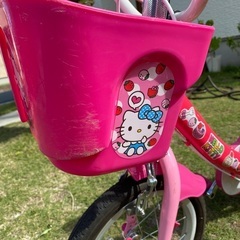 子供用自転車　14インチ　キティちゃん