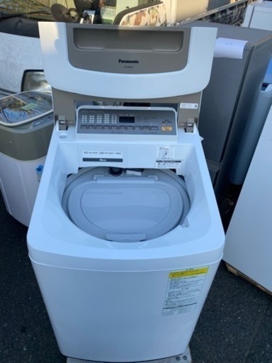 福岡市内配送設置無料　パナソニック Panasonic NA-FD80H5-N [縦型洗濯乾燥機 8.0kg ヒーターセンサー方式・水冷除湿タイプ 泡洗浄 シャンパン]