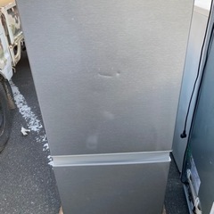 福岡市内配送無料　AQR-13G-S 冷蔵庫 and Smart ブラッシュシルバー [2ドア /右開きタイプ /126L]