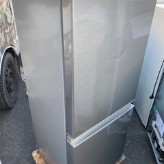 福岡市内配送無料　AQR-13G-S 冷蔵庫 and Smart ブラッシュシルバー [2ドア /右開きタイプ /126L]