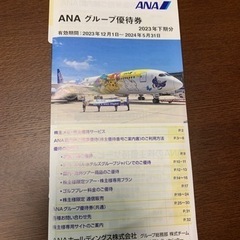 【ネット決済・配送可】ana 株主優待券　1枚　ANA