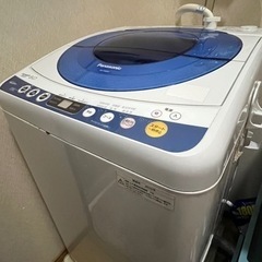 【0円】Panasonic 洗濯機　5.5kg NA-FS60H...
