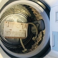 福岡市内配送設置無料　SHARP/シャープ 8kg/4.5kg洗濯乾燥機 ES-TX8CKS