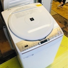 福岡市内配送設置無料　SHARP/シャープ 8kg/4.5kg洗...