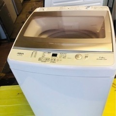 福岡市内配送設置無料　年式AQW-GS70G-W 全自動洗濯機 GSシリーズ ホワイト [洗濯7.0kg /乾燥機能無 /上開き]